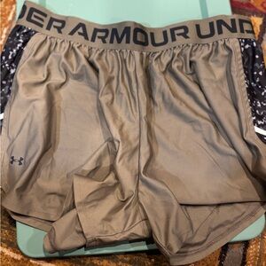 Under Armour Brown Performance Shorts